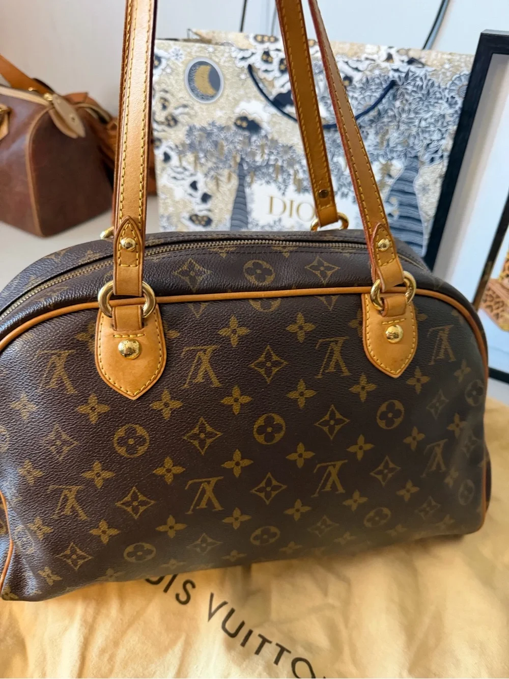 Louis Vuitton Montorgueil GM Monogram Shoulder Tote
